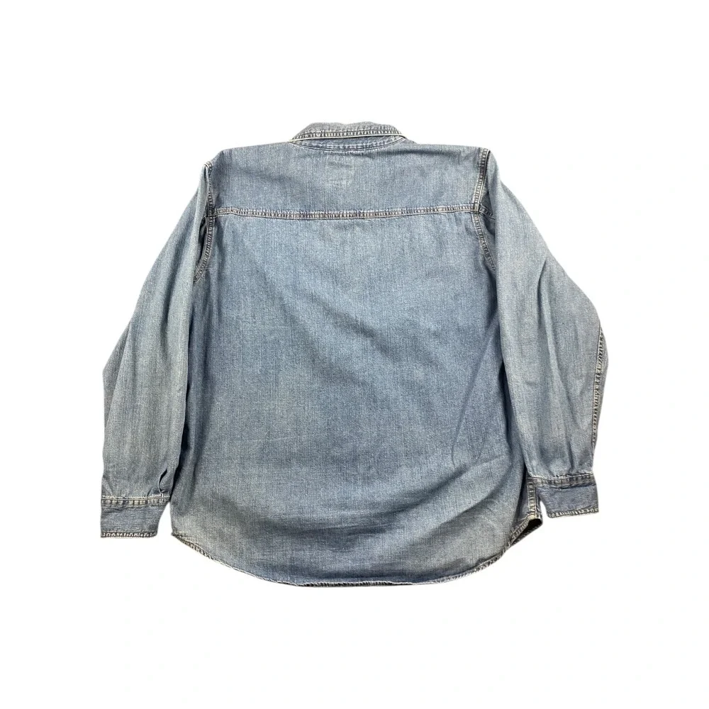 Levi Strauss & Co Denim Long‎ Sleeve Button Up Shirt Men's XL